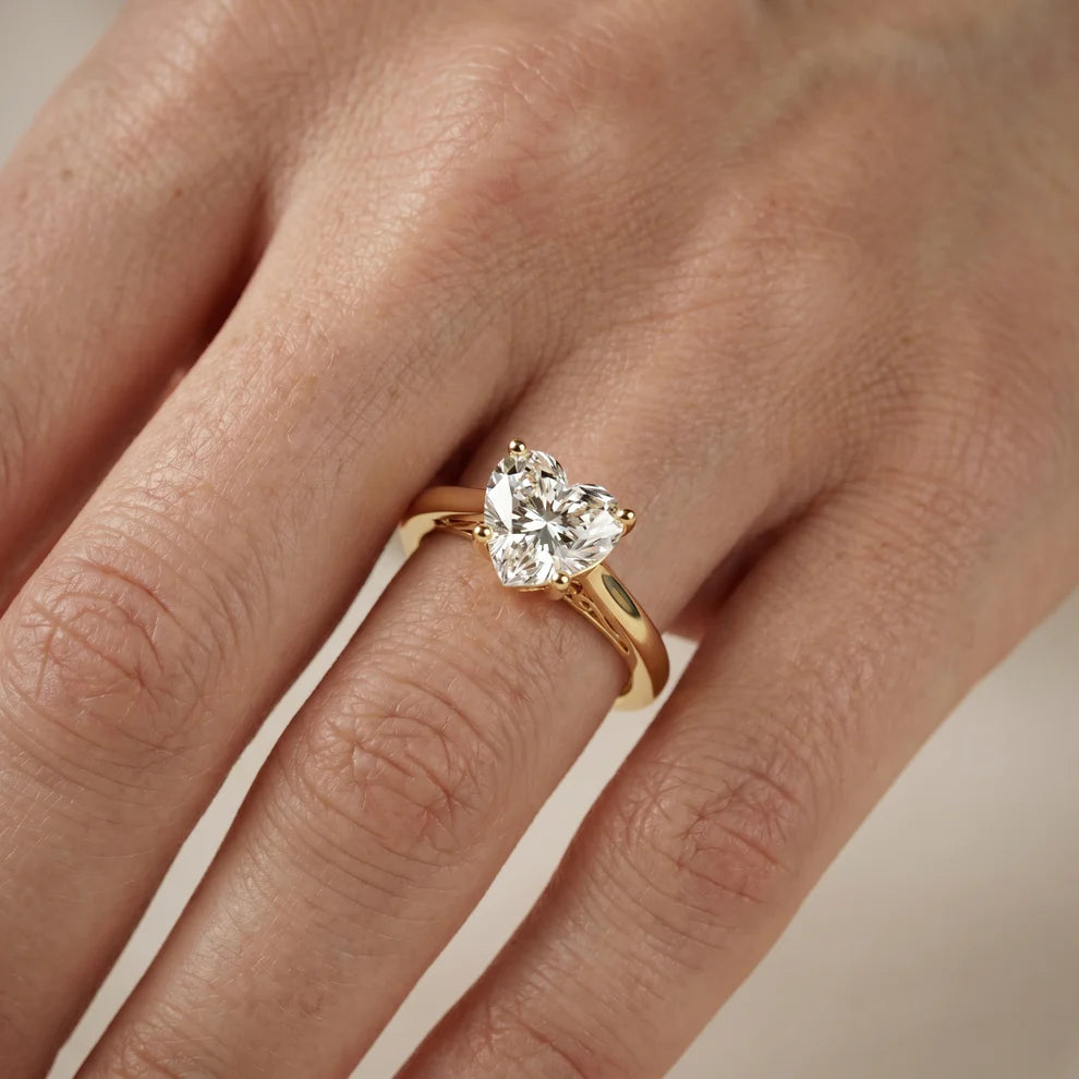 Iris Vintage Cushion Diamond Engagement Ring