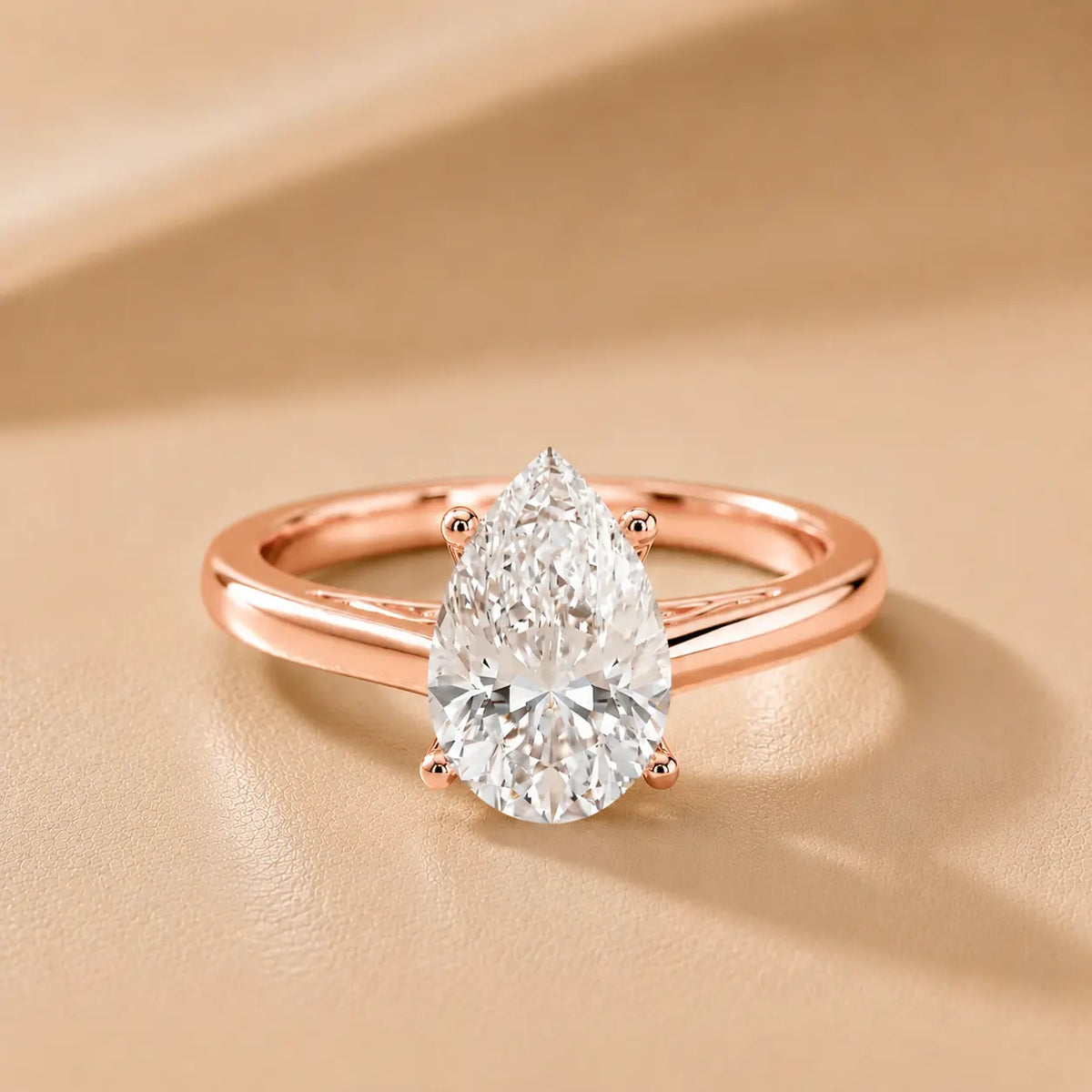 Iris Vintage Emerald Diamond Engagement Ring