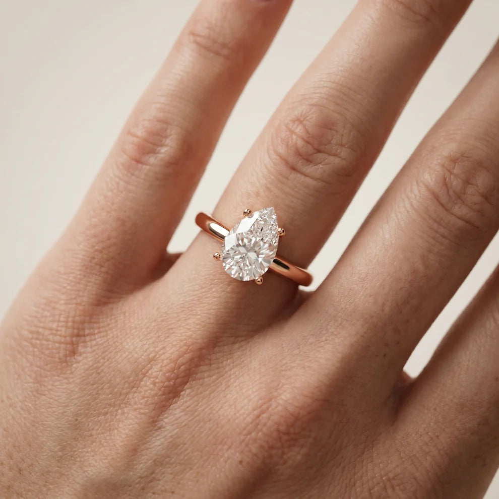 Iris Vintage Cushion Diamond Engagement Ring