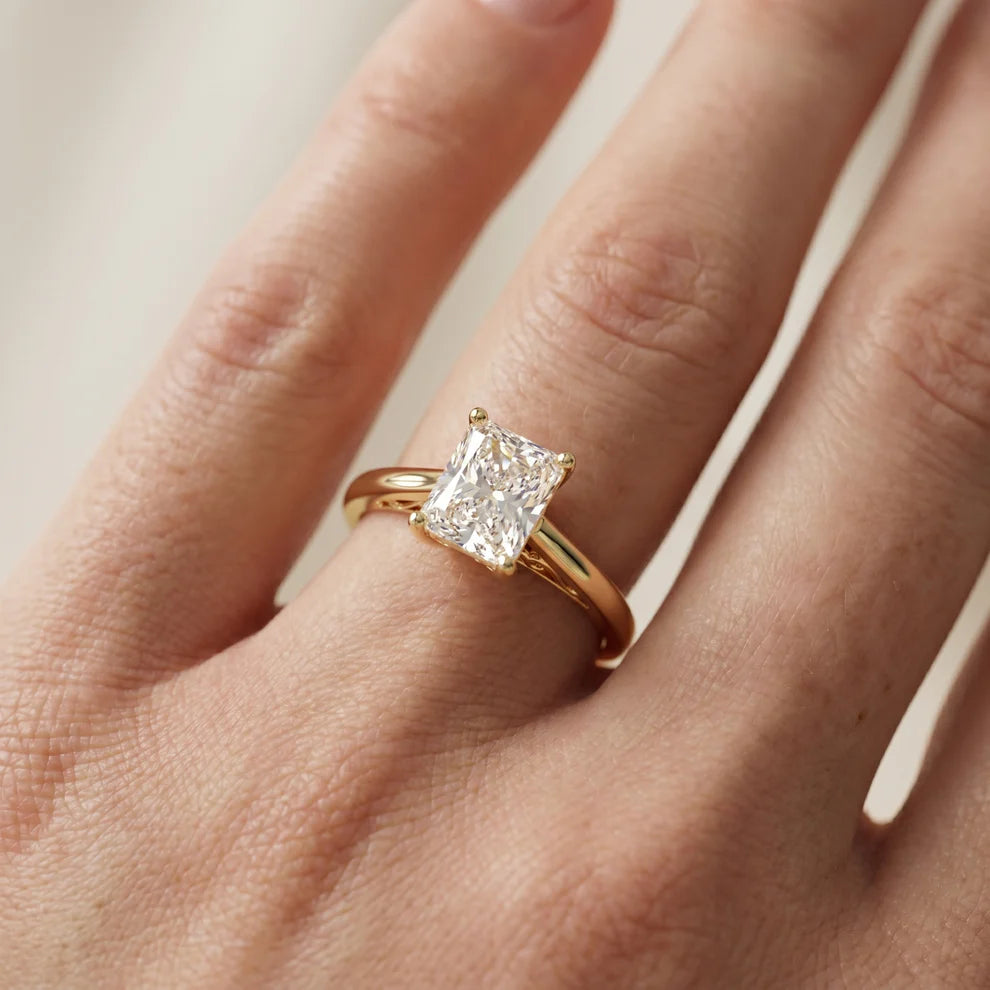 Iris Vintage Cushion Diamond Engagement Ring