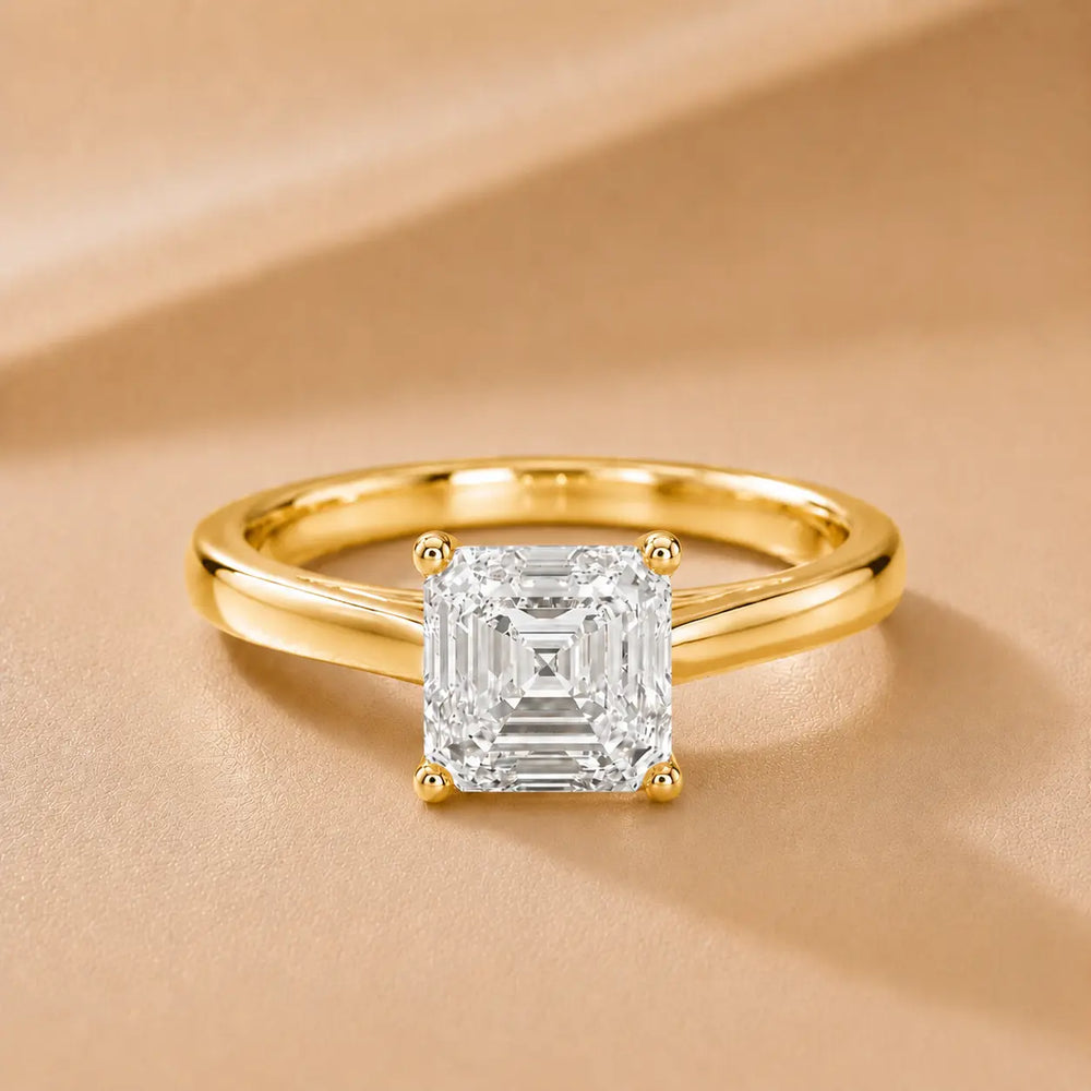Iris Vintage Cushion Diamond Engagement Ring