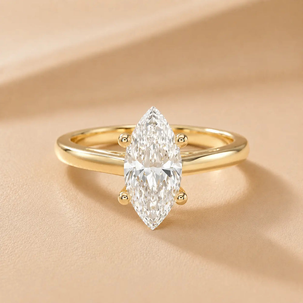Iris Vintage Cushion Diamond Engagement Ring
