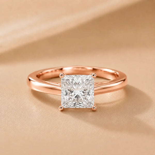 Iris Vintage Princess Diamond Engagement Ring