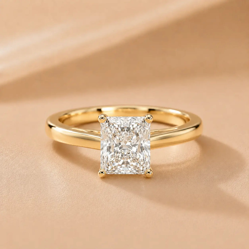 Iris Vintage Cushion Diamond Engagement Ring