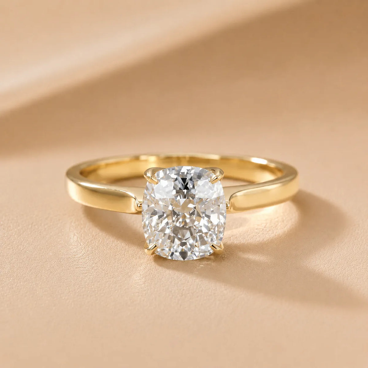 Isabella Bloom Solitaire Round Diamond Engagement Ring