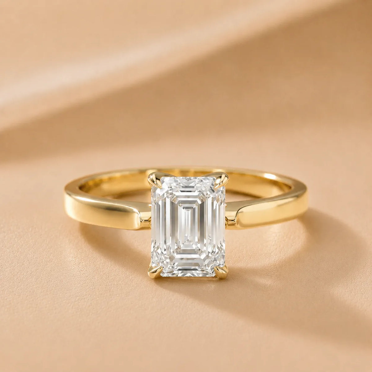 Isabella Bloom Solitaire Round Diamond Engagement Ring