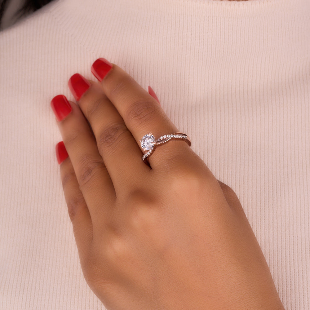 Round Brilliant Cut Labgrown Ring
