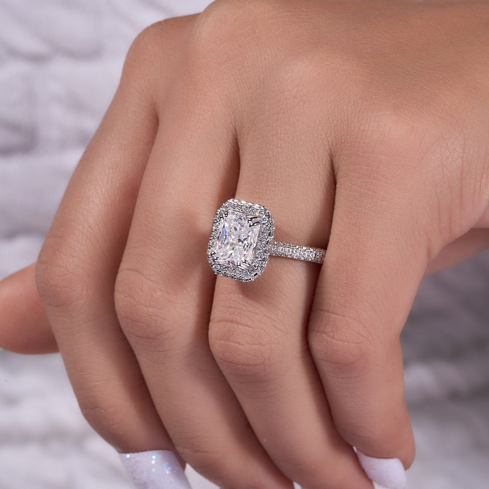 Radiant Cut Labgrown Ring