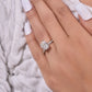2.60 Ct Cushion Cut Lab Grown Diamond Ring