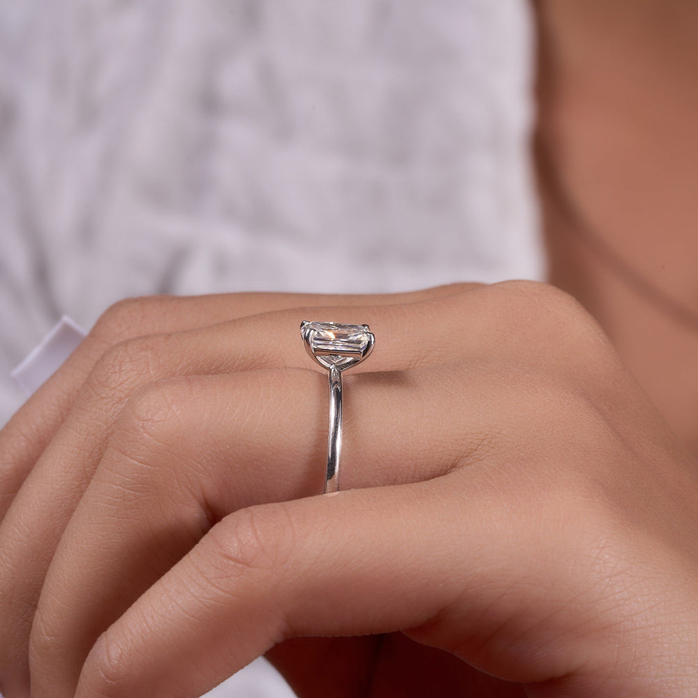 Radiant Cut Labgrown Ring