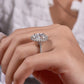 4.75 Ct Oval Cut Lab Grown Diamond Ring