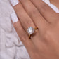 Brilliant Cut 3 Ct Round Lab Grown Diamond Ring