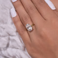 4.70 Ct Oval Cut Lab Grown Diamond Engagement Ring
