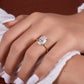 4.70 Ct Oval Cut Lab Grown Diamond Engagement Ring
