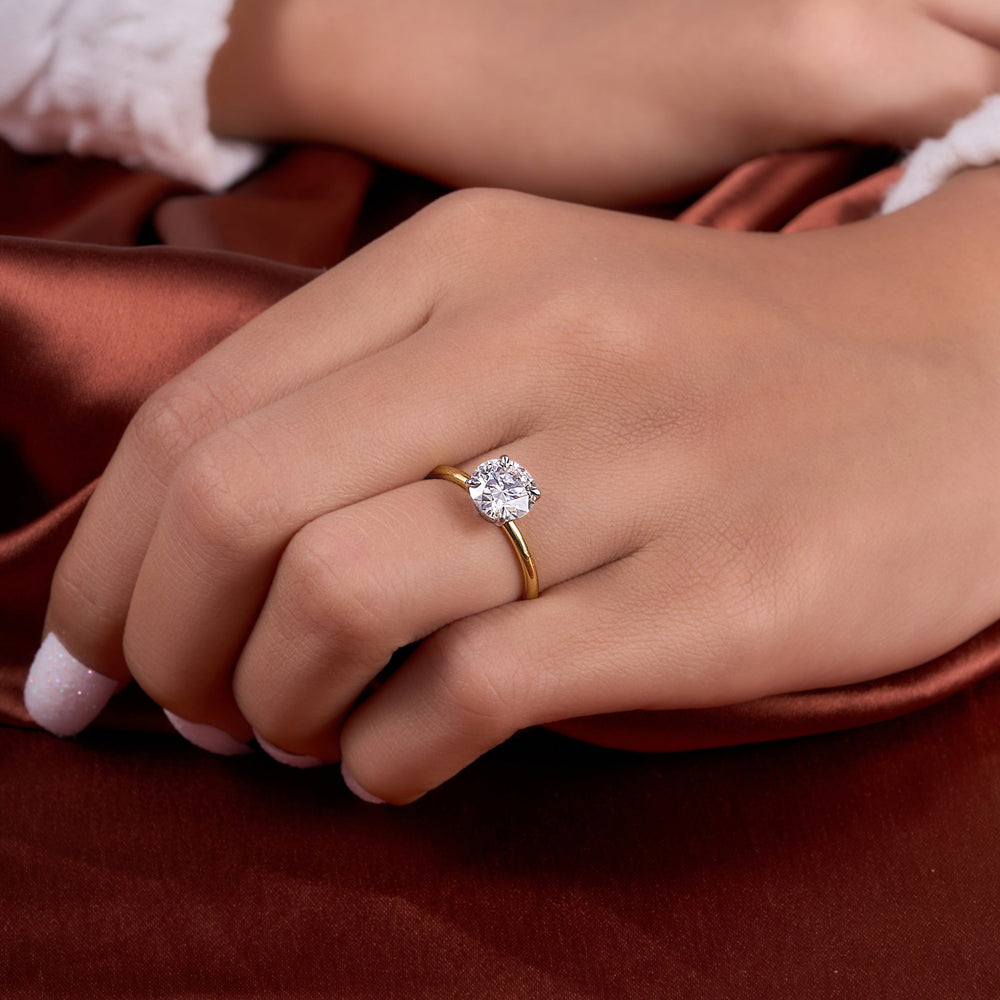 Round Brilliant Cut Labgrown Ring