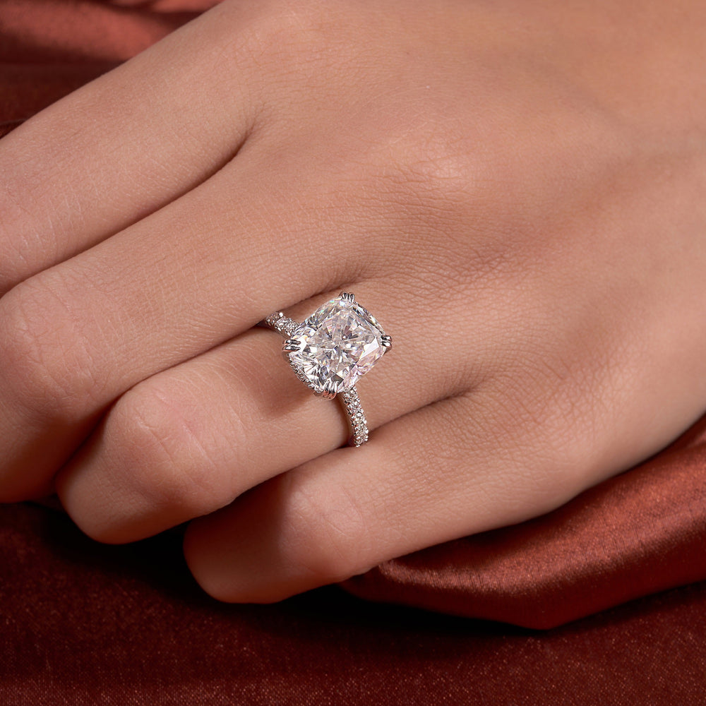 Labgrown Cushion Cut Ring