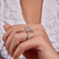 Lab Grown Diamond 3.20 Ct Cushion Cut Ring