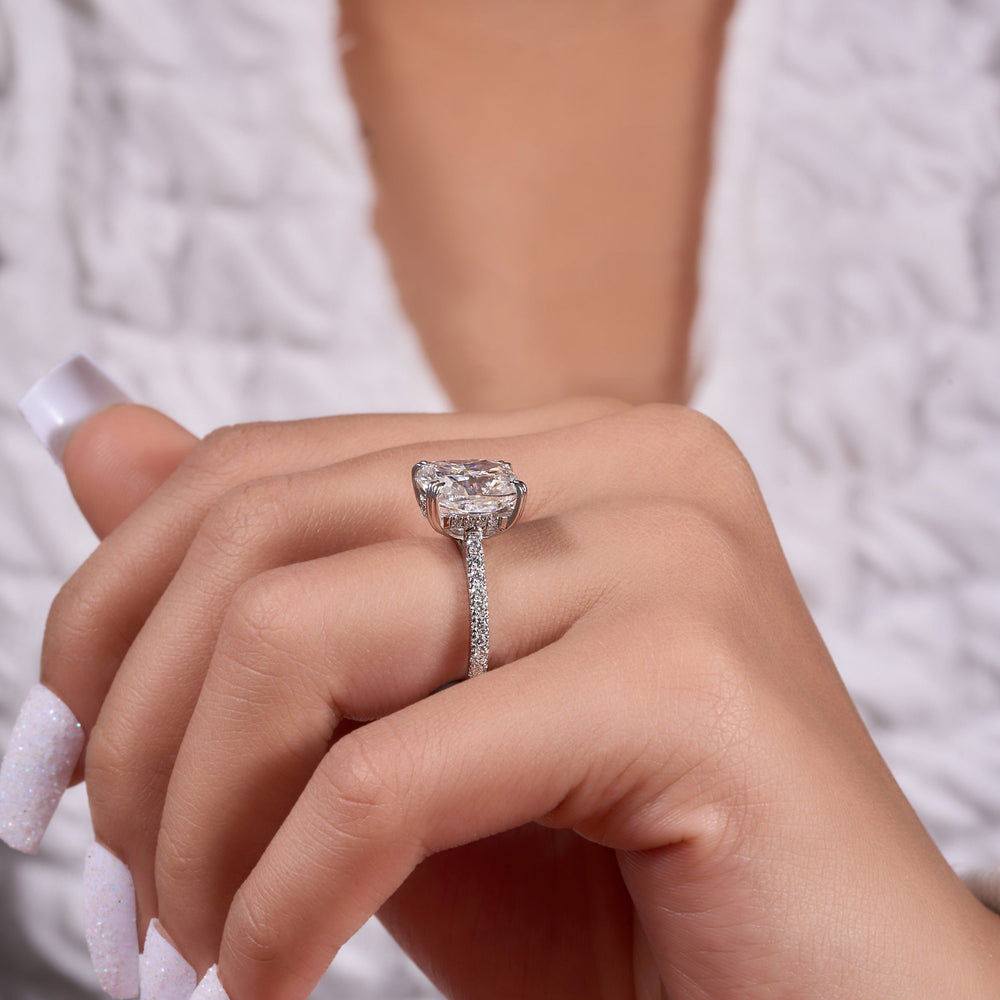 Labgrown Cushion Cut Ring