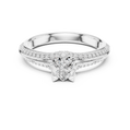 Promise of the Heart Ring with Side Stone - Seraphine Jewels