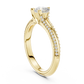 Promise of the Heart Ring with Side Stone