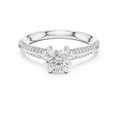 Serene Spark Ring with Eight Prong - Seraphine Jewels