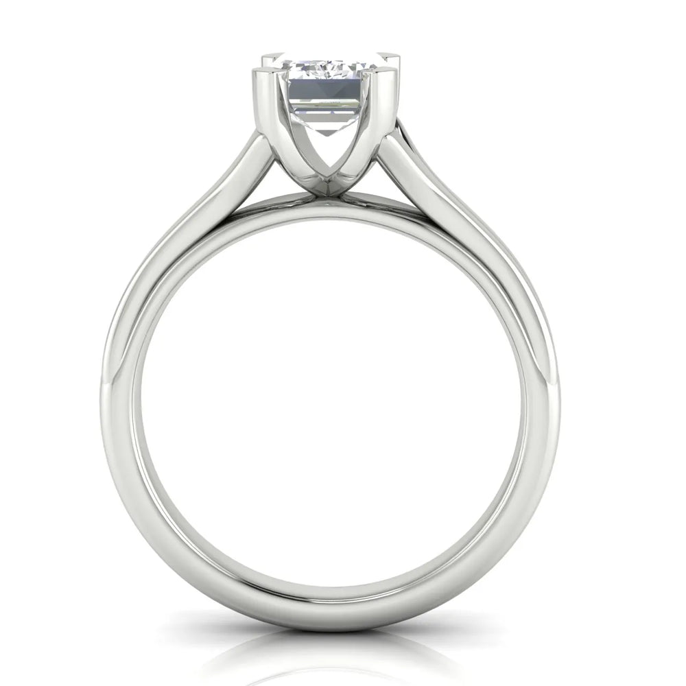 Elegant Solitaire Ring Set with Matching