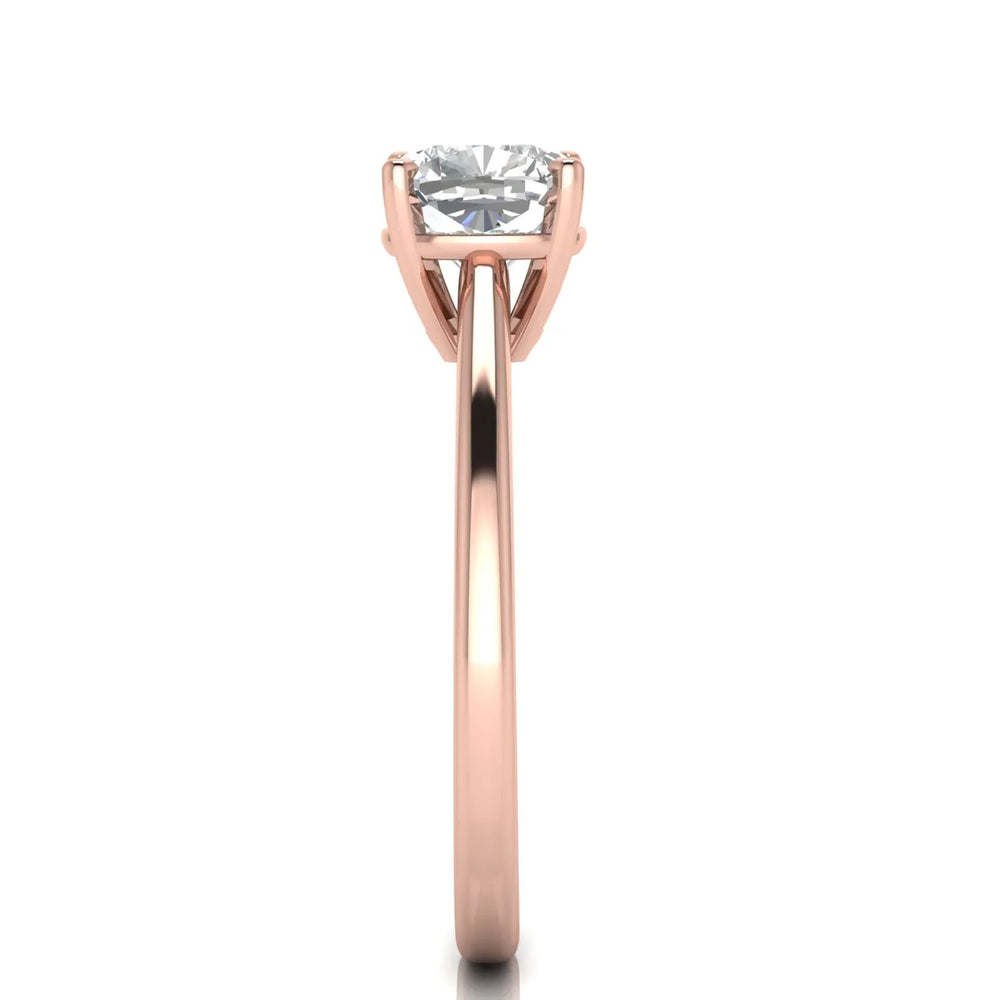 Vintage-Inspired Milgrain Engagement Ring