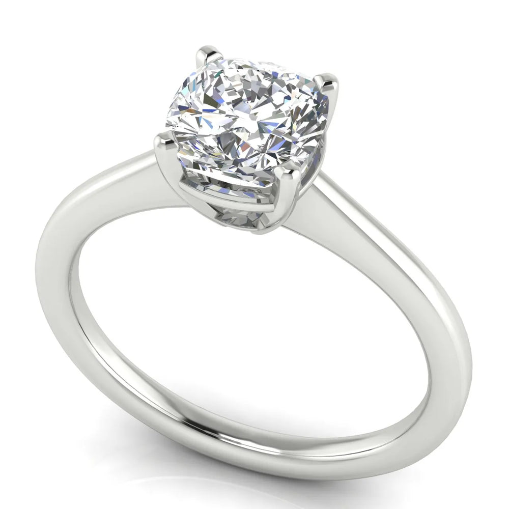 Vintage-Inspired Milgrain Engagement Ring