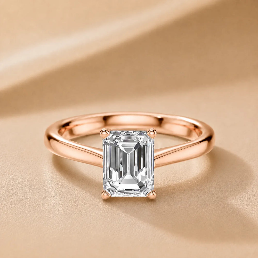 Vintage-Inspired Milgrain Engagement Ring