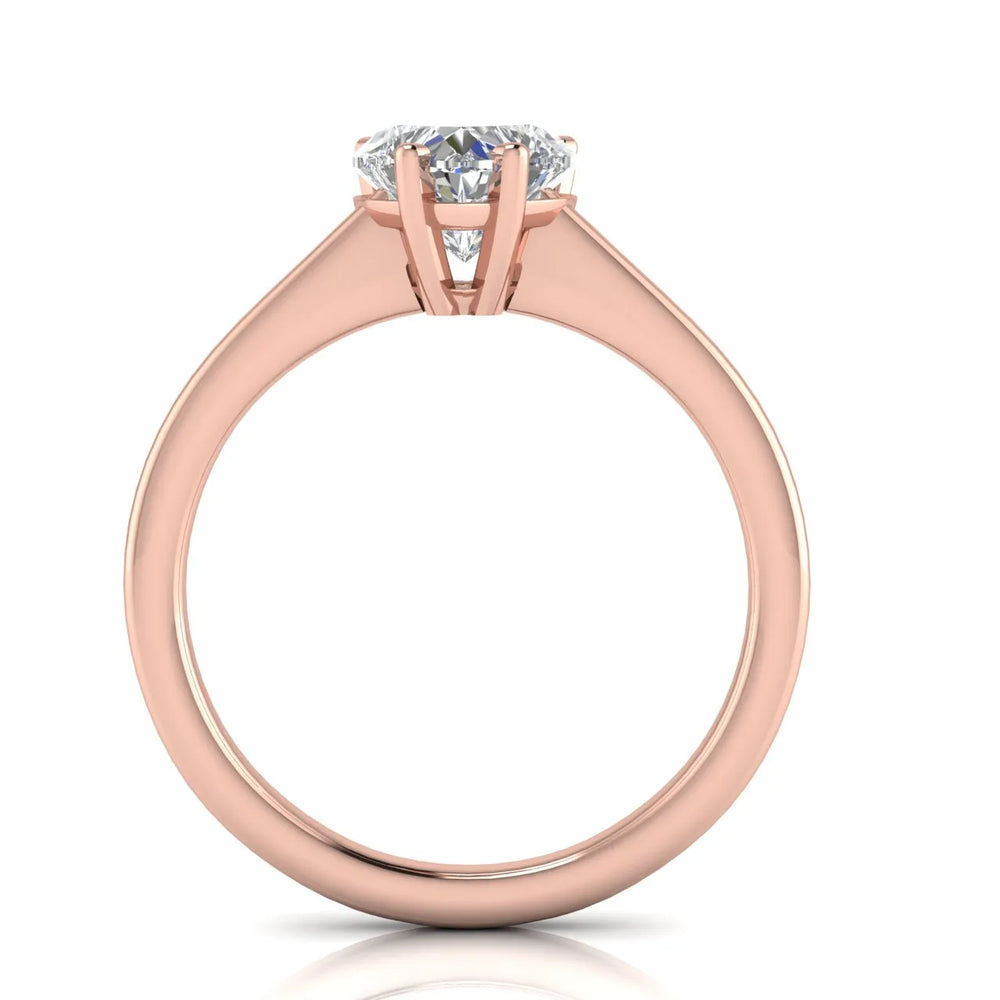 Vintage-Inspired Milgrain Engagement Ring
