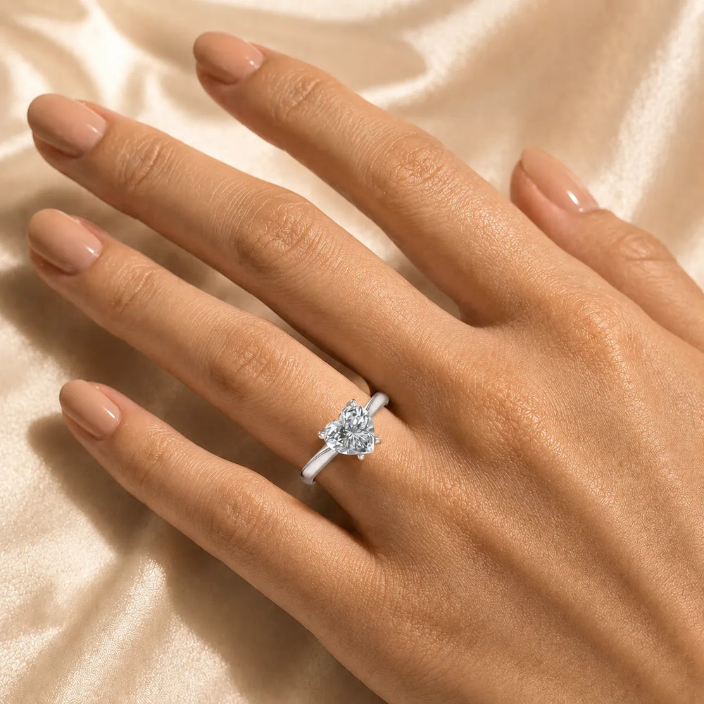 Vintage-Inspired Milgrain Engagement Ring