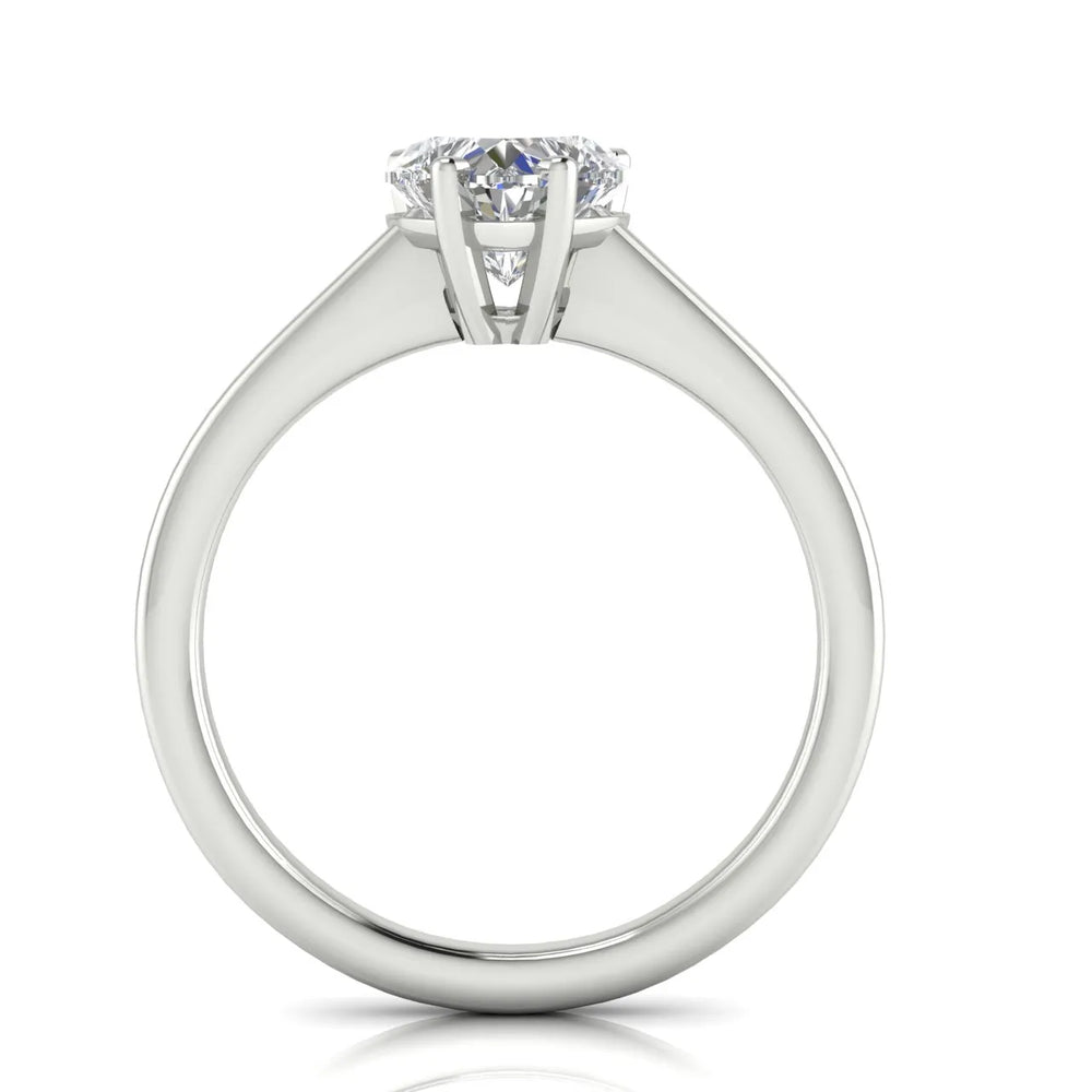 Vintage-Inspired Milgrain Engagement Ring