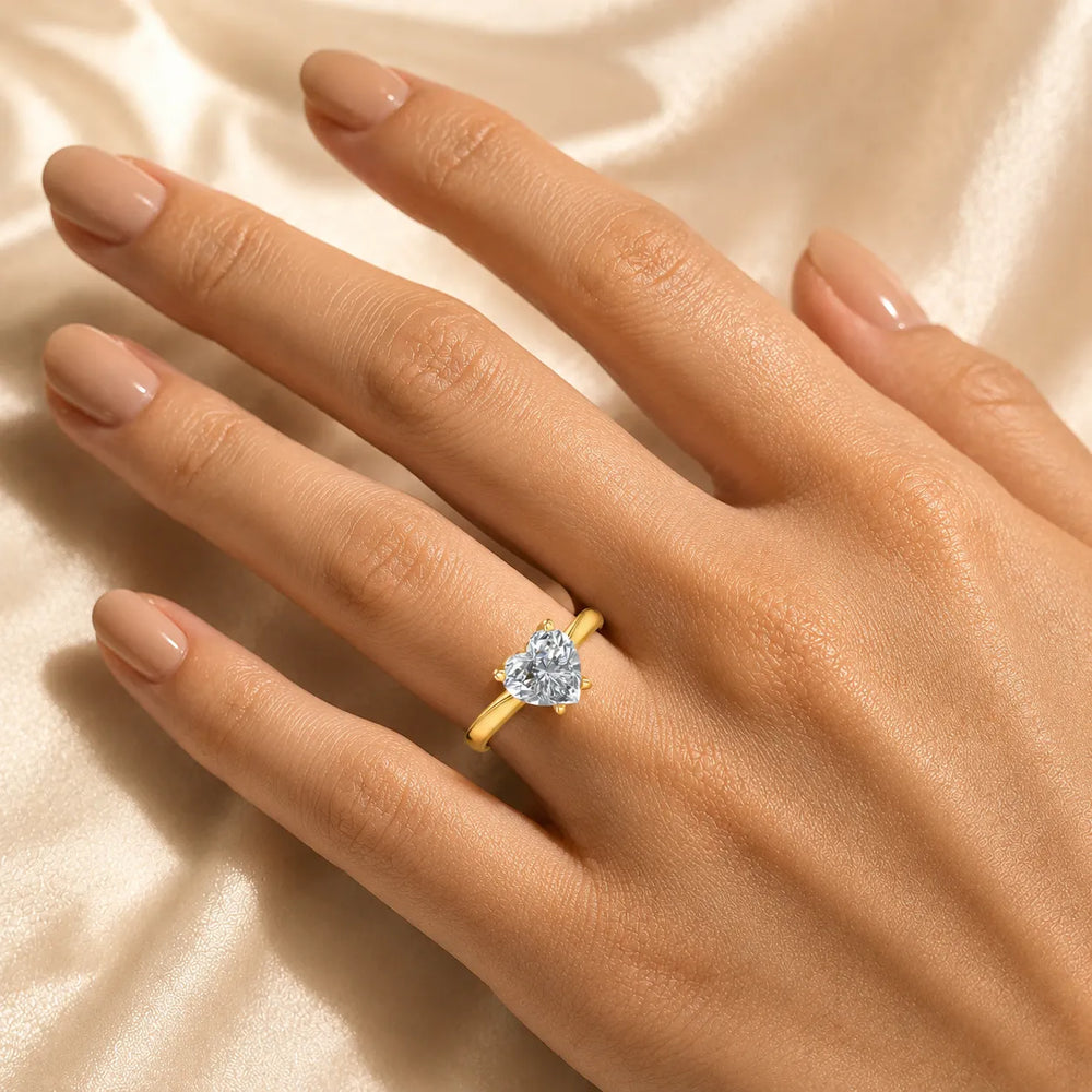Vintage-Inspired Milgrain Engagement Ring