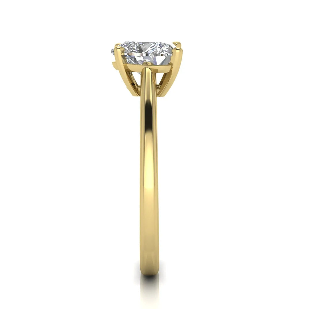 Vintage-Inspired Milgrain Engagement Ring