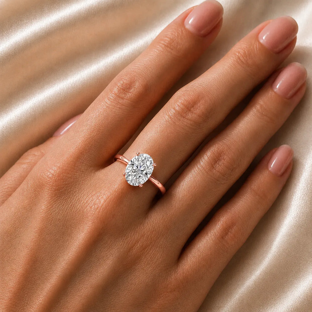 Vintage-Inspired Milgrain Engagement Ring