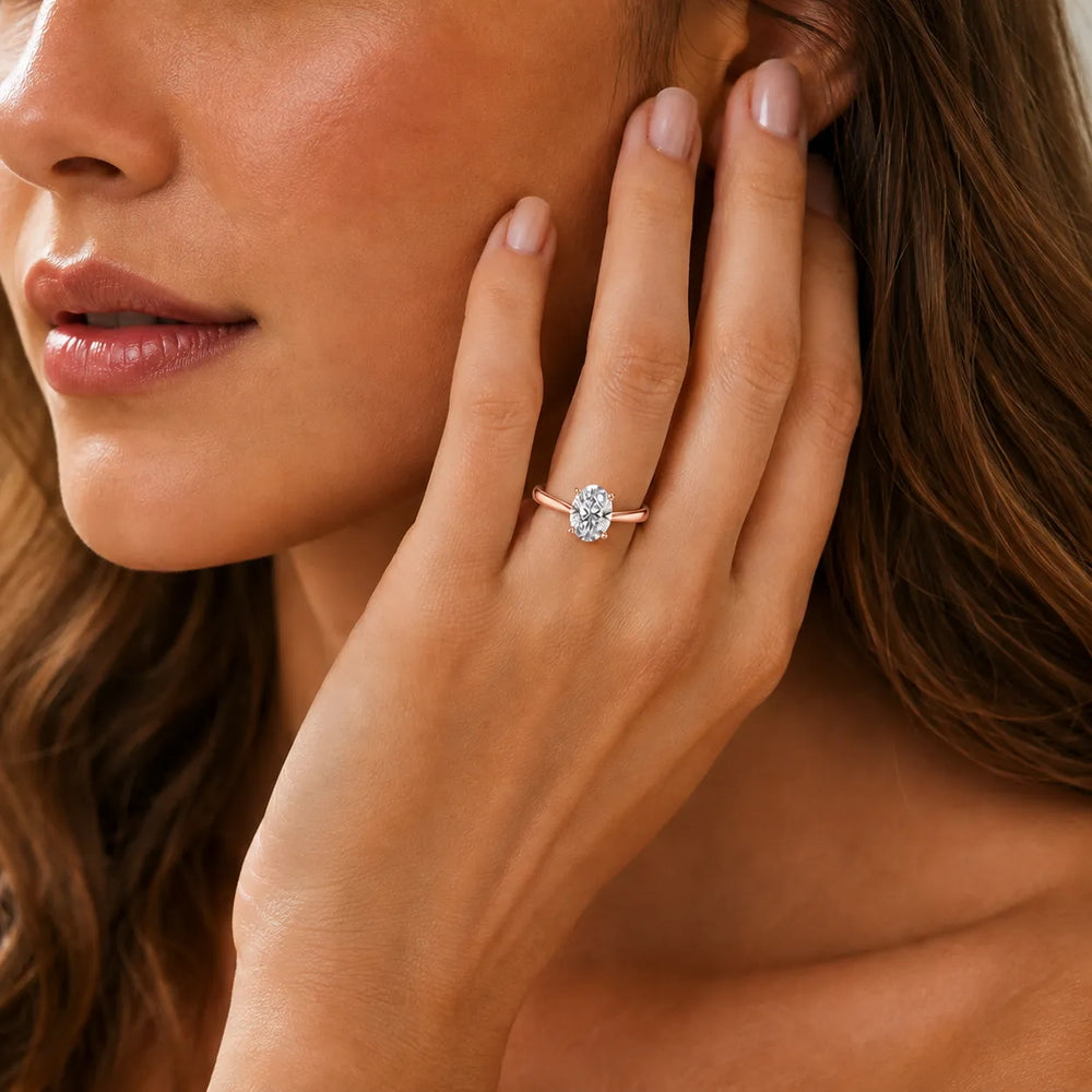Vintage-Inspired Milgrain Engagement Ring