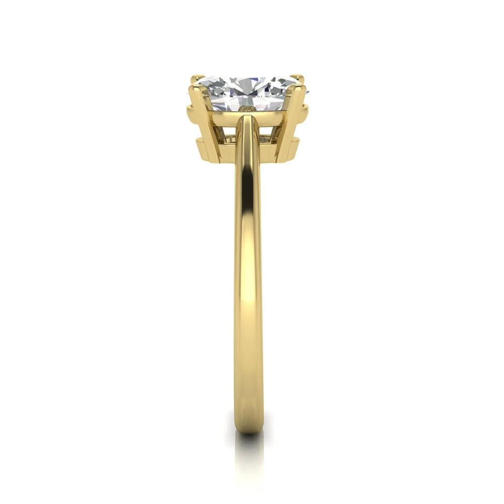 Vintage-Inspired Milgrain Engagement Ring