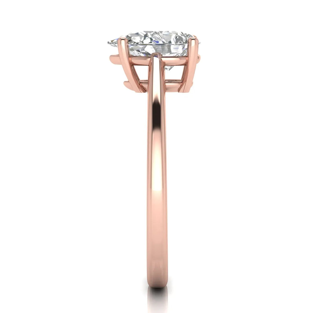 Vintage-Inspired Milgrain Engagement Ring