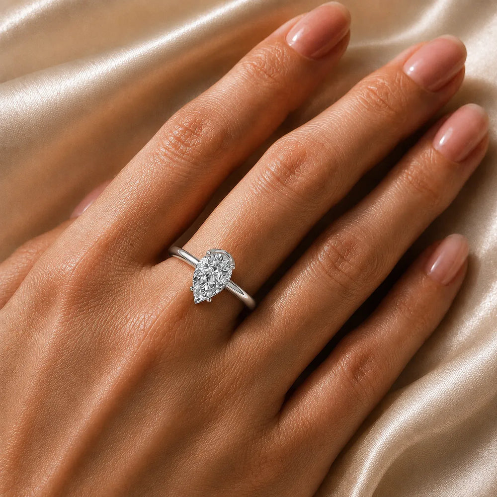 Vintage-Inspired Milgrain Engagement Ring