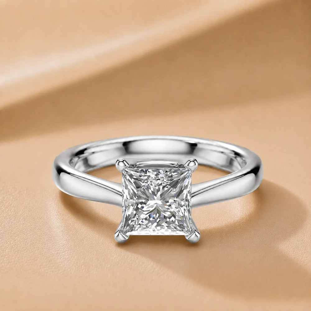 Vintage-Inspired Milgrain Engagement Ring