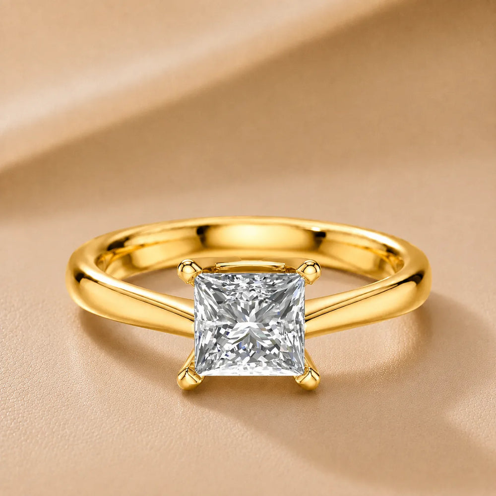 Vintage-Inspired Milgrain Engagement Ring