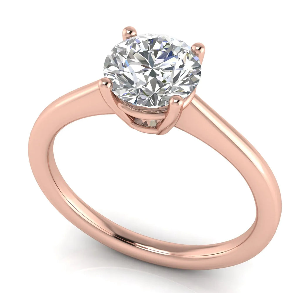 Vintage-Inspired Milgrain Engagement Ring