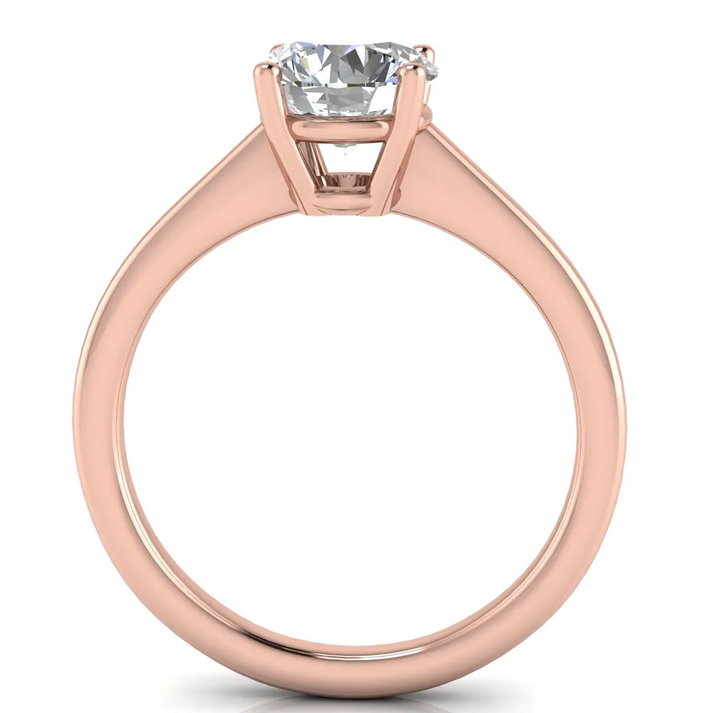 Vintage-Inspired Milgrain Engagement Ring