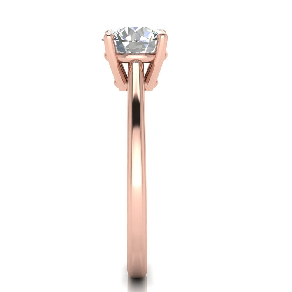 Vintage-Inspired Milgrain Engagement Ring