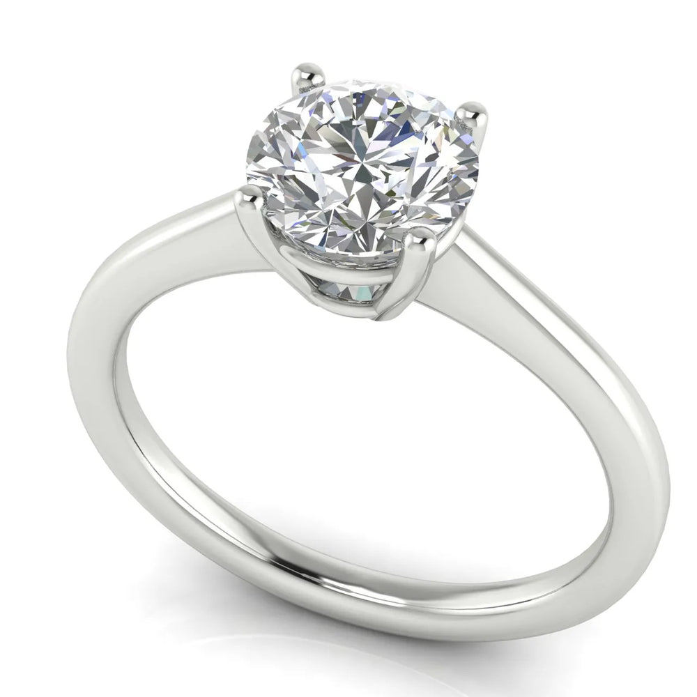 Vintage-Inspired Milgrain Engagement Ring