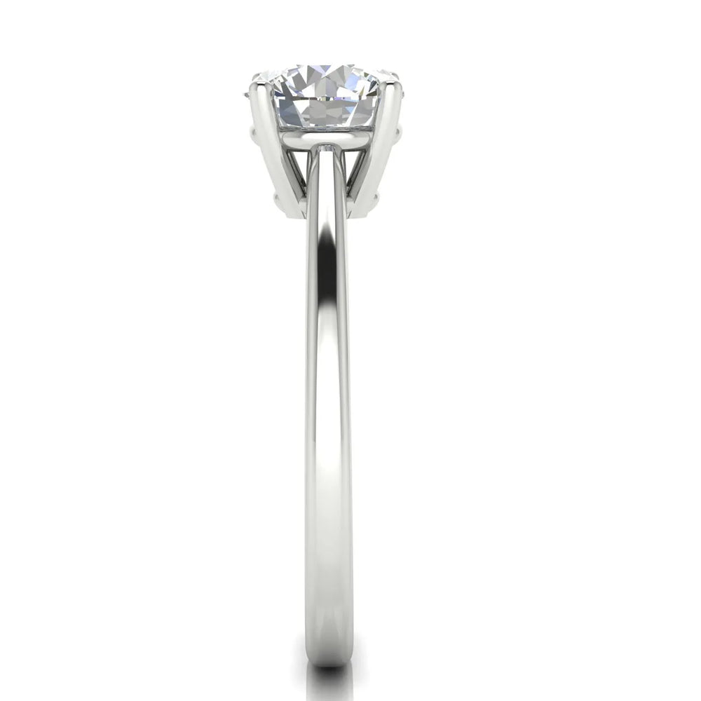 Vintage-Inspired Milgrain Engagement Ring