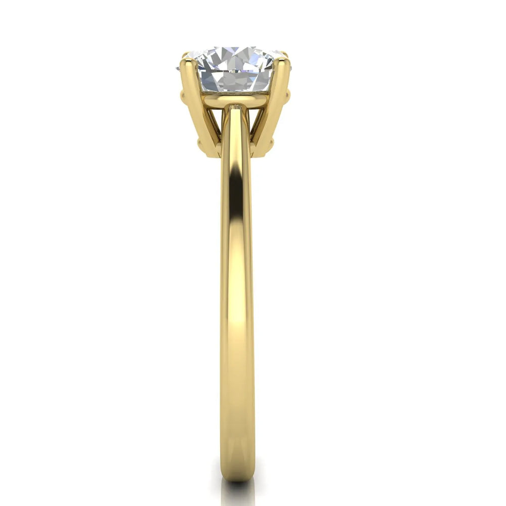 Vintage-Inspired Milgrain Engagement Ring