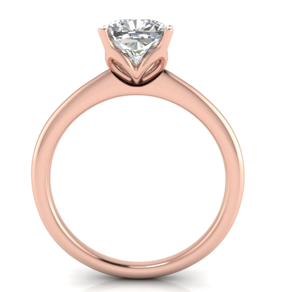 Classic Solitaire Ring with Minimalist Design