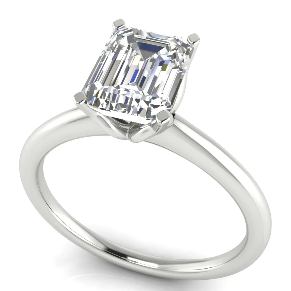 Classic Solitaire Ring with Minimalist Design