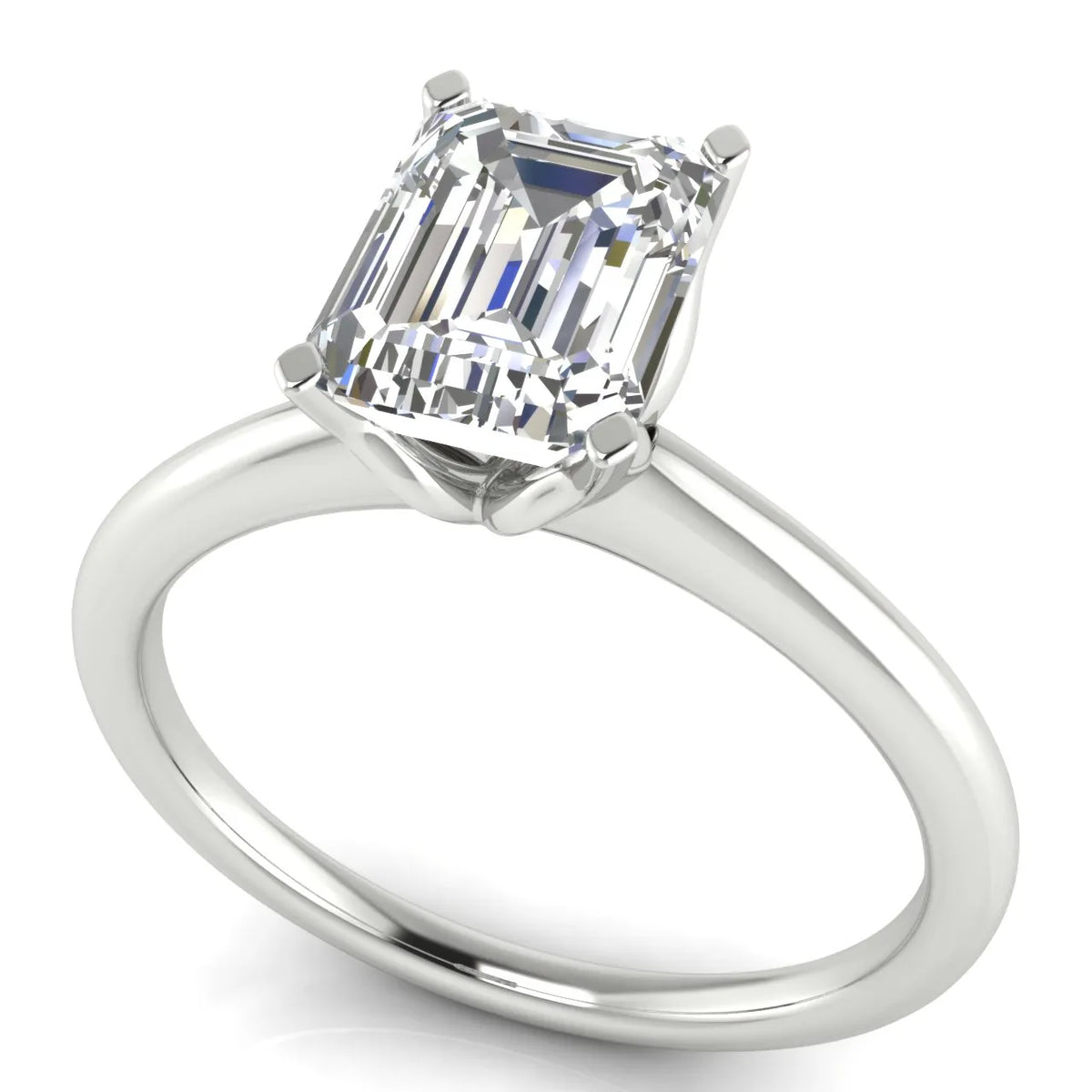 Classic Solitaire Ring with Minimalist Design